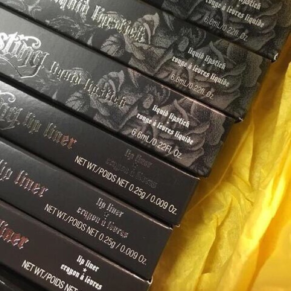 KAT VON D lipstick set RARE 10 pack w/case - Picture 4 of 8